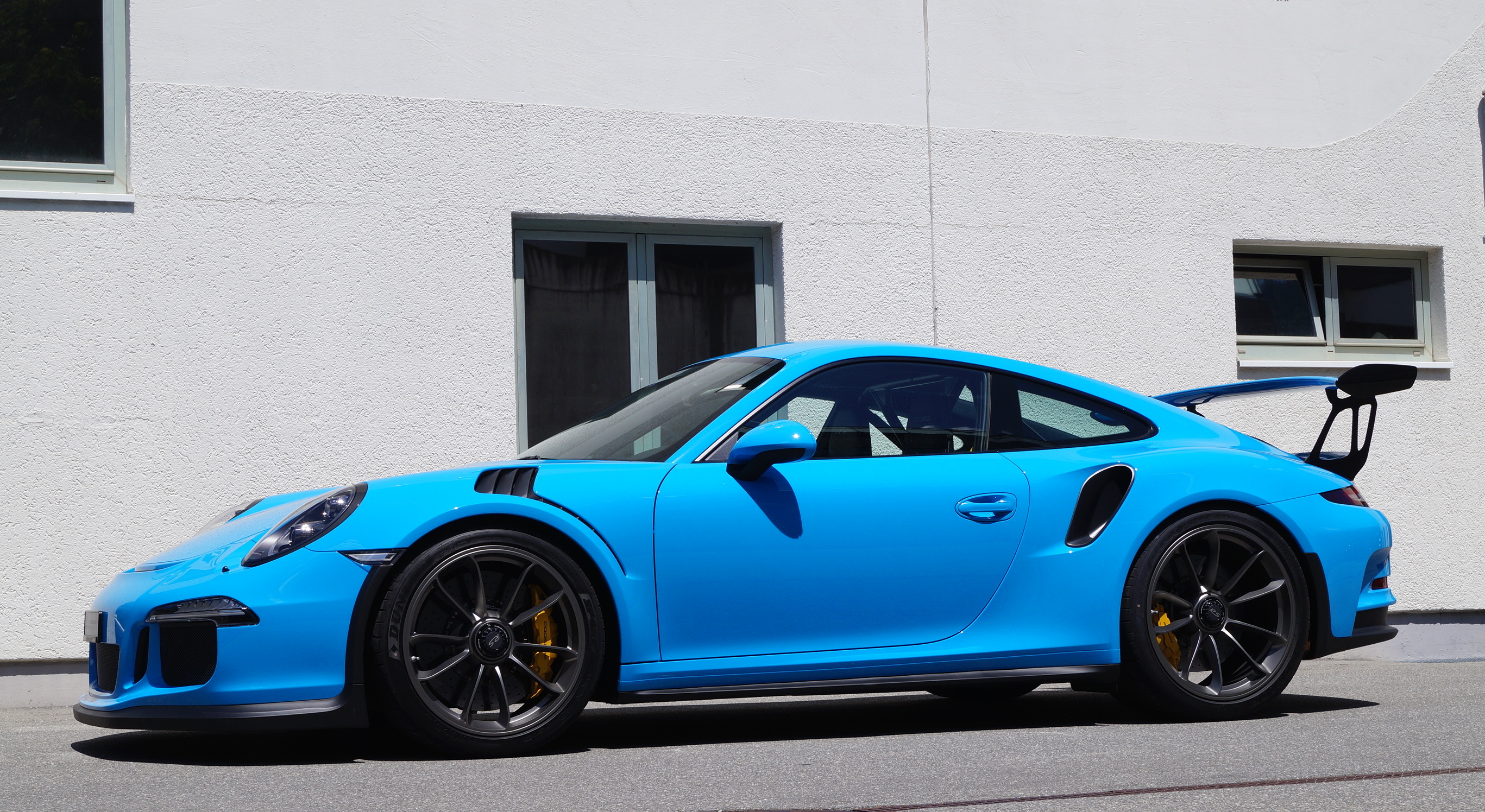 Porsche 991 GT3RS in „mexico blue“ | cartech.ch autotechnik ag chur
